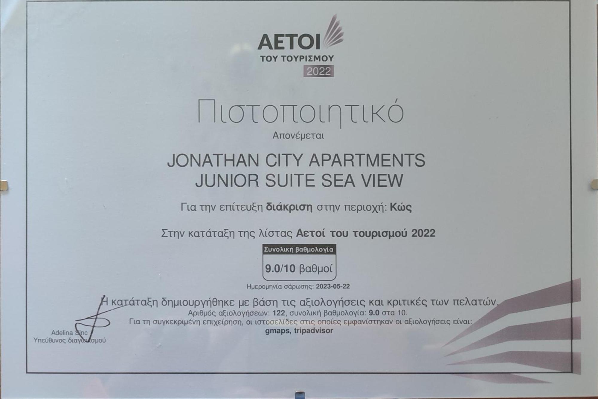 Jonathan City Apartment คอสทาวน์ ภายนอก รูปภาพ